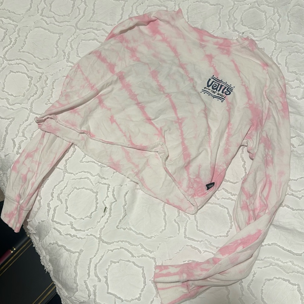 Vans crop tye dye